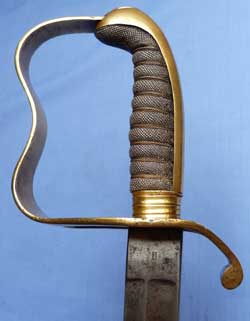 Bavarian 19th Century Infantry NCO's Sword