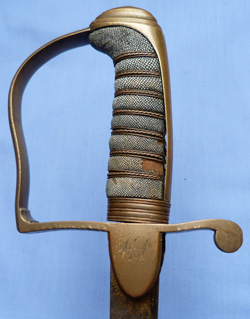 British Napoleonic Royal Navy Officer's Sword