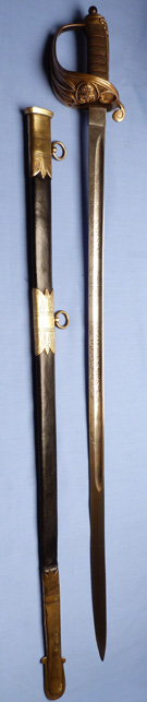 British C.1900's Royal Navy Warrant Officer's Sword