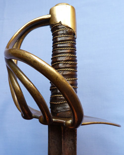 French Model ANXIII Cuirassier Trooper's Sword dated 1815