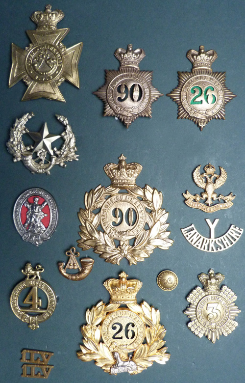 Set of Scottish regimental British Army Military Badges - 1 of 6