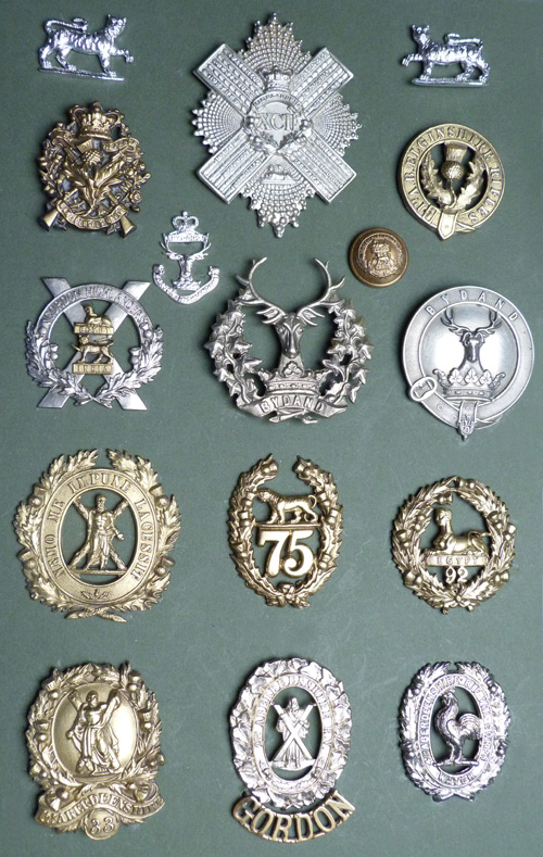 Set of Scottish regimental British Army Military Badges - 3 of 6