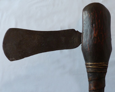 19th Century African Congo Songye Fighting Axe #2 - MilitariaHub