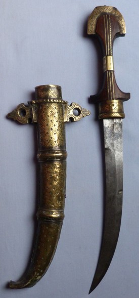 Late-19th Century Moroccan Koumiyah Dagger - Militariahub