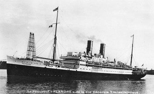 SS Flandre - Massive Ship's Plaque - Ocean Liner Sunk in 1940 ...